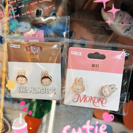 POP LAND THE MONSTERS Classic Series / Mokoko Sweetheart Series - Ear Stud