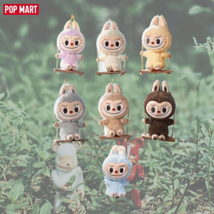 POP LAND x How2work Wood Workshop Series - Swing Plush Blind Box Keychain (Sealed Case Contains 6 Units, Chance for Hidden Edition)