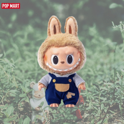 POP MART x How2work LABUBU TIME TO CHILL PLUSH DOLL
