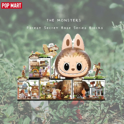 POP MART THE MONSTERS Forest Secret Base Series Building Blocks Set