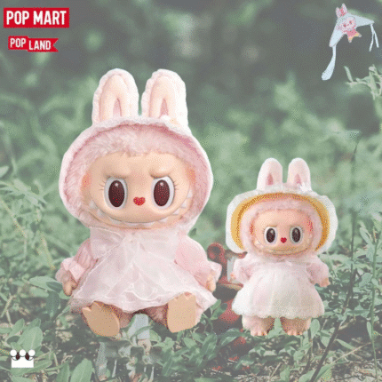POP LAND × How2work MOKOKO - Spring Floral Vinyl Plush Charm